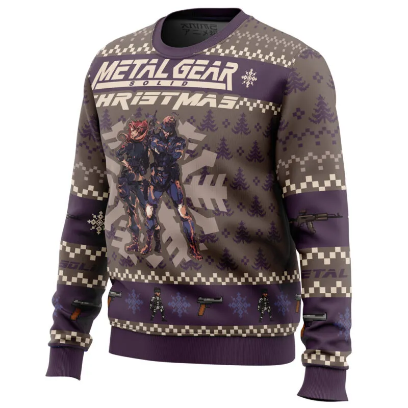 Christmas Metal Gear Solid Ugly Christmas Sweater - Metal Gear Solid Store